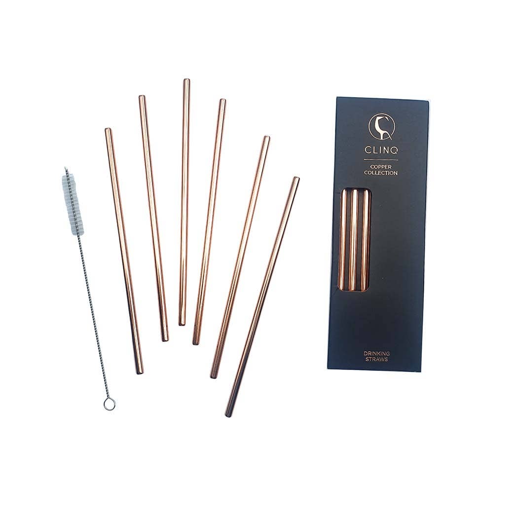 CLINQ | Copper Straws