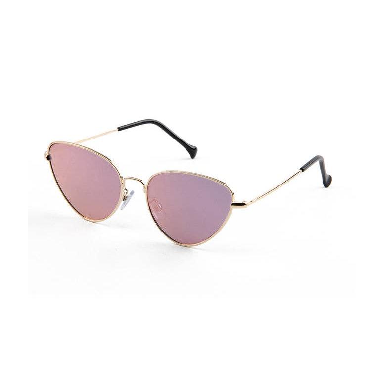 Fashion Sunglasses - Catania | Gold - Purple