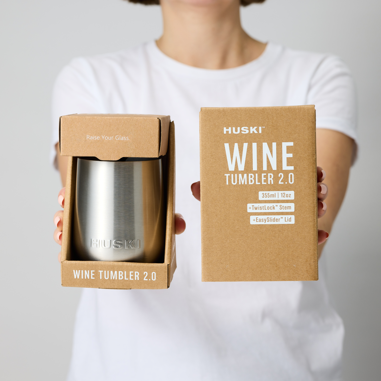 Huski Wine Tumbler 2.0 - Red (Limited Release)
