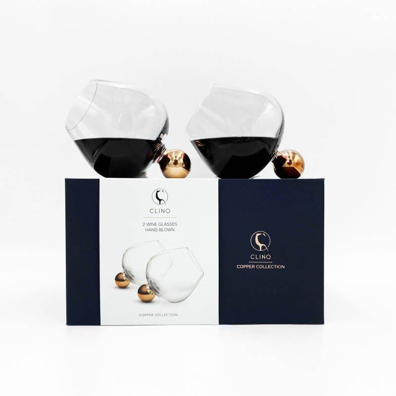 CLINQ Aerating Wine Glasses