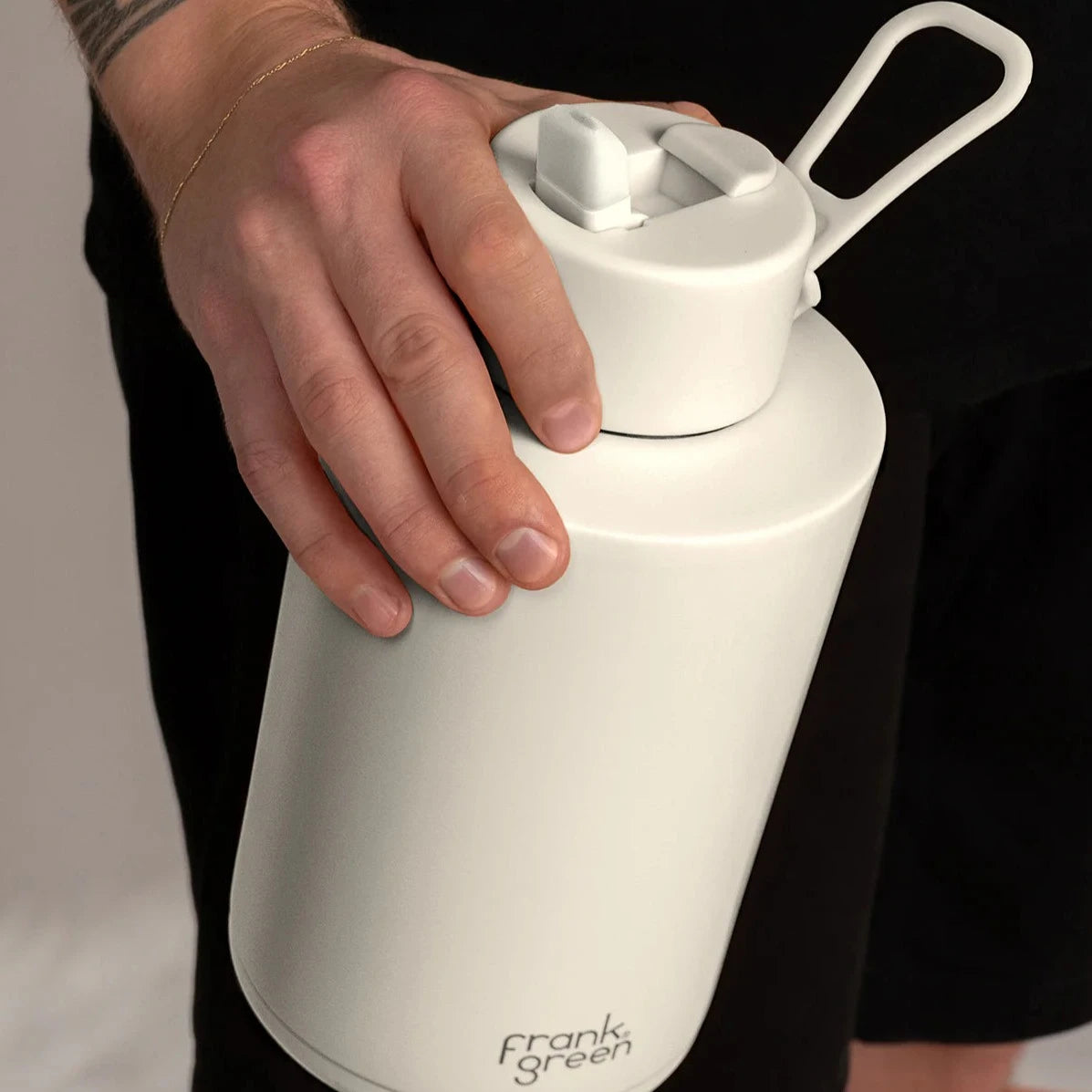 Frank Green Replacement Flip Lid in Cloud available at The Honey Emporium