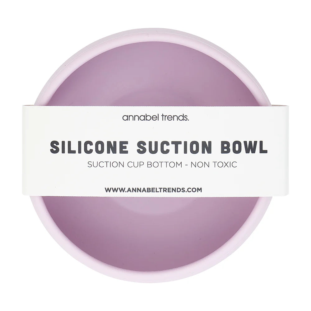 Silicone Suction Bowl | Lilac