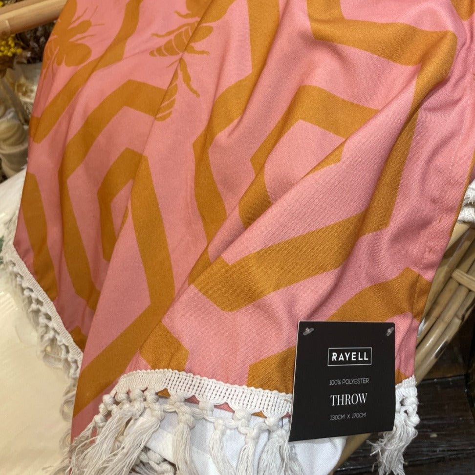 Bee Throw Blanket