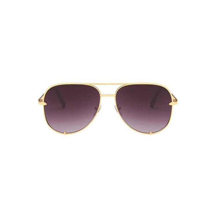 Fashion Sunglasses | Asti - Gold Black Fade