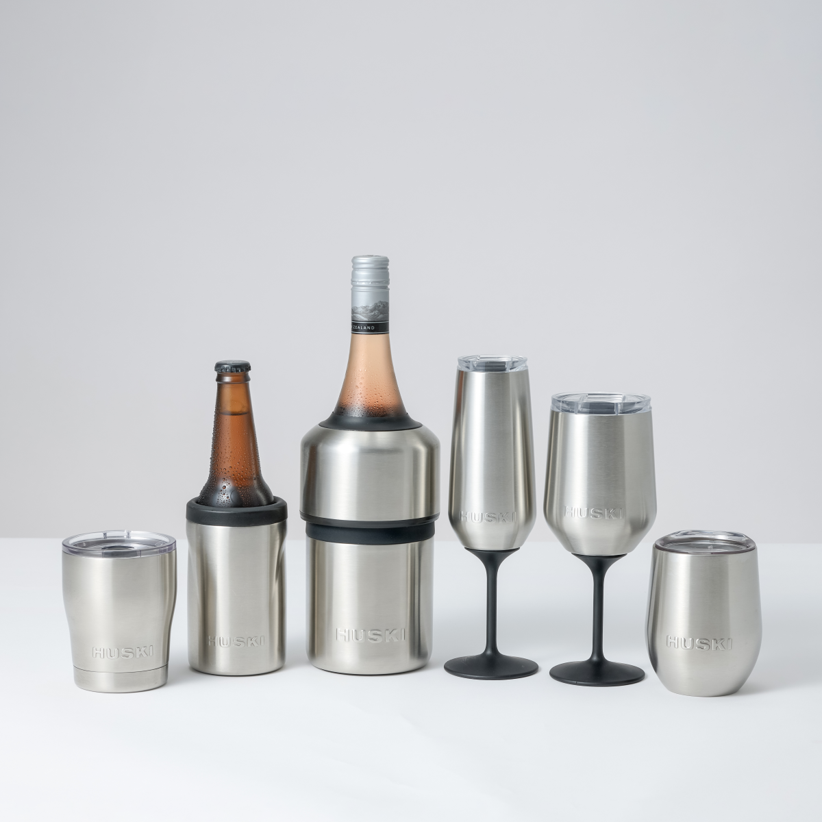 Huski Champagne Flute | Dark Olive (Limited Release) available at The Honey Emporium
