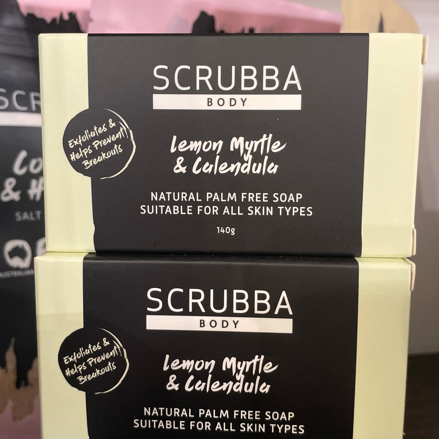 Scrubba Body Soap | Lemon Myrtle & Calendula available at The Honey Emporium