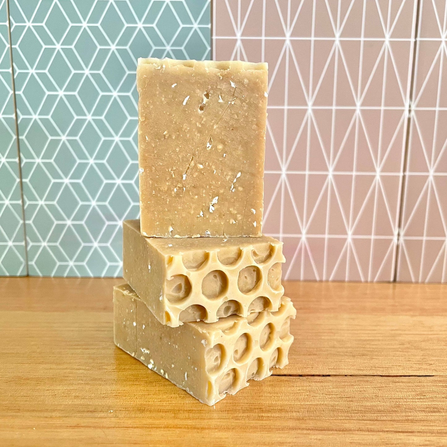 Honey and Oatmeal Goat Milk Guest Soap