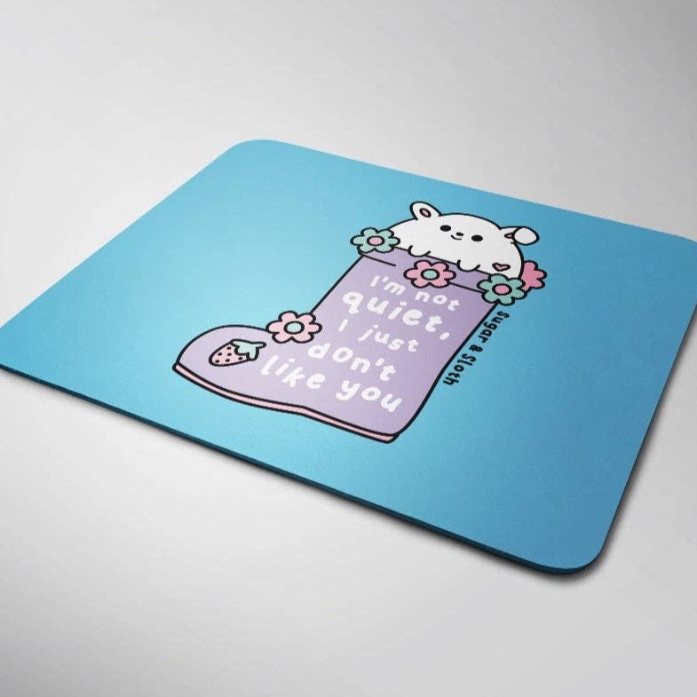 Sugar & Sloth mouse pad available at The Honey Emporium