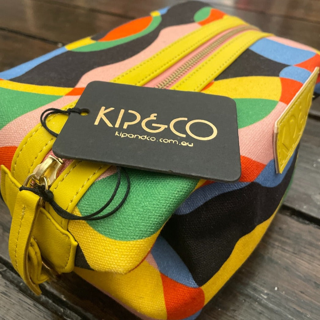 Kip&Co Colour Me Happy Toiletry Bag available at The Honey Emporium