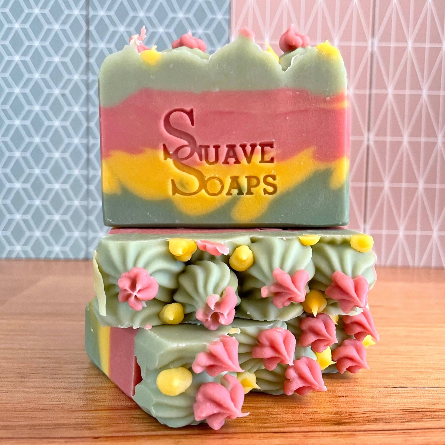 Handmade Cactus Flower Goat Milk Soap