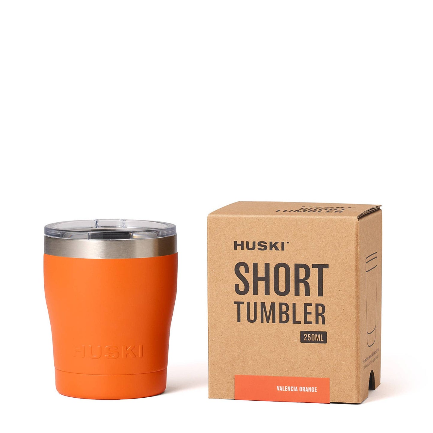 Huski Short Tumbler 2.0 | Valencia Orange (Limited Release) available at The Honey Emporium