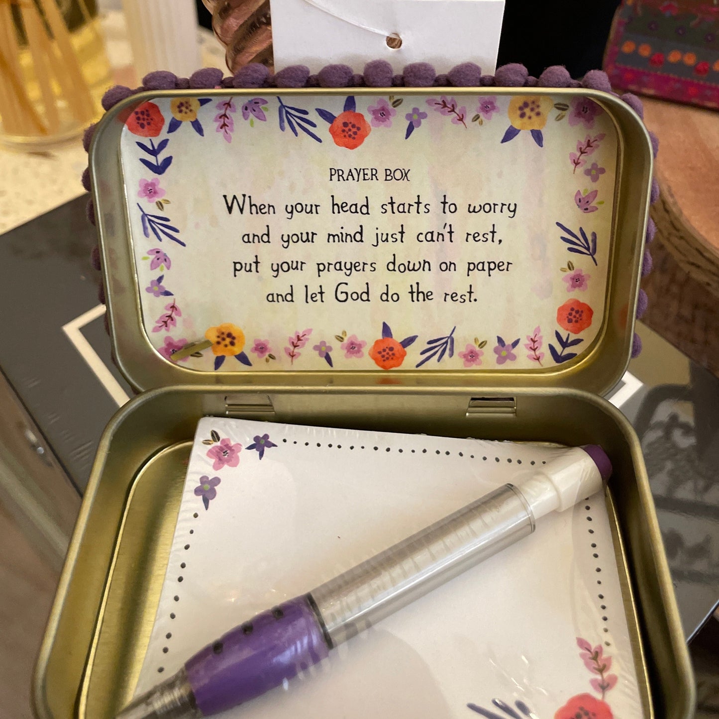 Prayer Box | She Took a Deep Breath available at The Honey Emporium