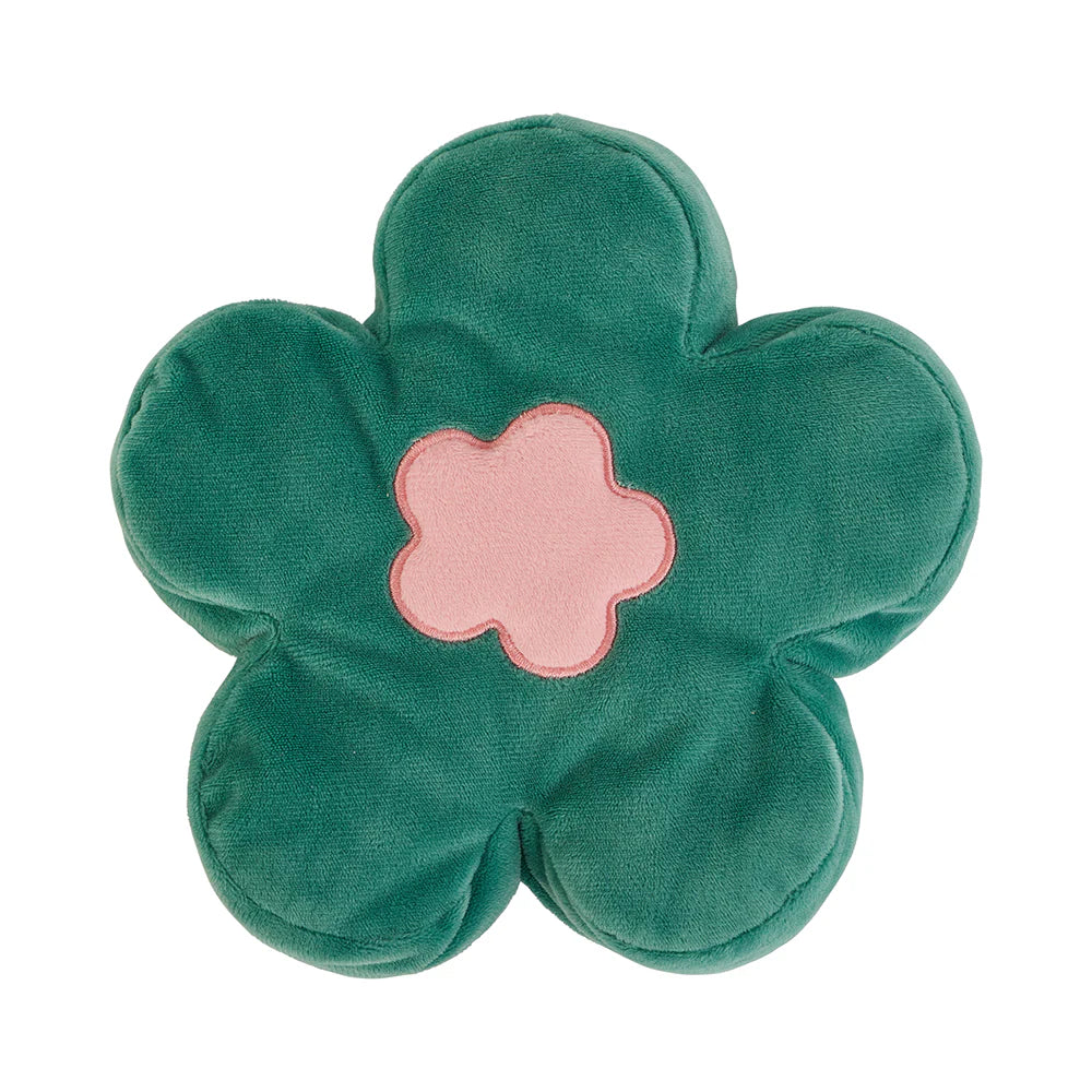 Annabel Trends Flower Heatable Pillow | Green available at The Honey Emporium