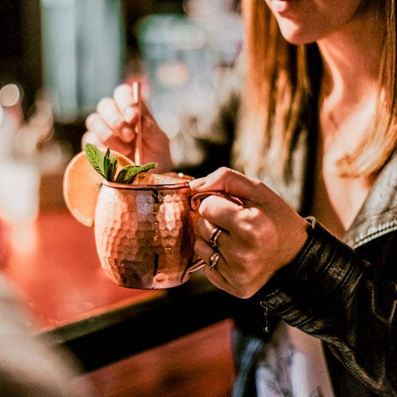 Copper Moscow Mule Mugs (Set of 2)
