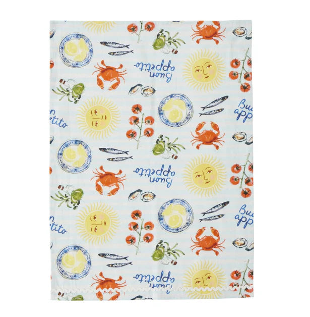 Sicily Cotton Tea Towel