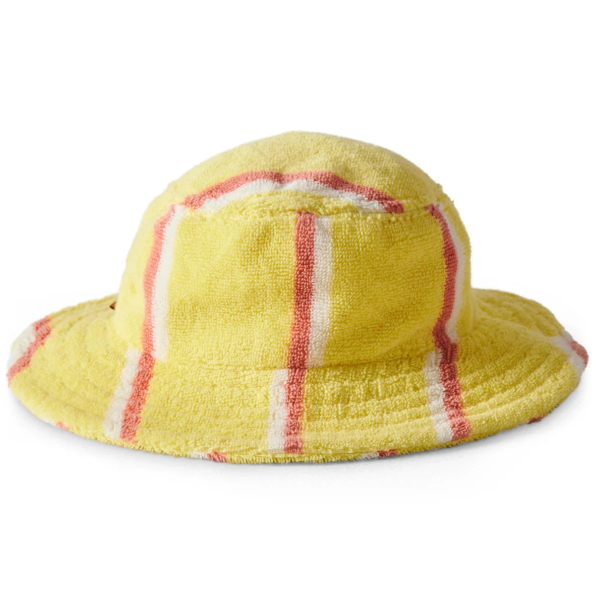 Kip&Co Pina Colada Stripe Terry Beach Hat available at The Honey Emporium