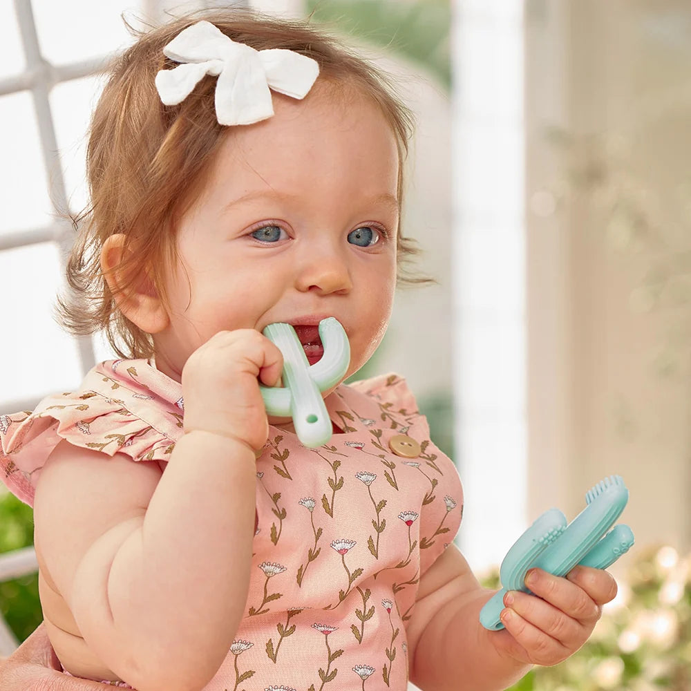 Annabel Trends Cactus Teether available at The Honey Emporium