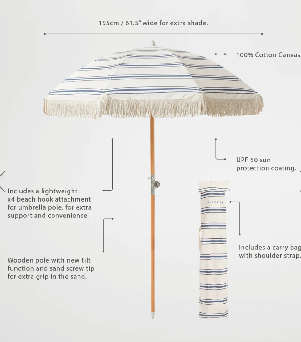 SUNNYLiFE Luxe Beach Umbrella | The Resort