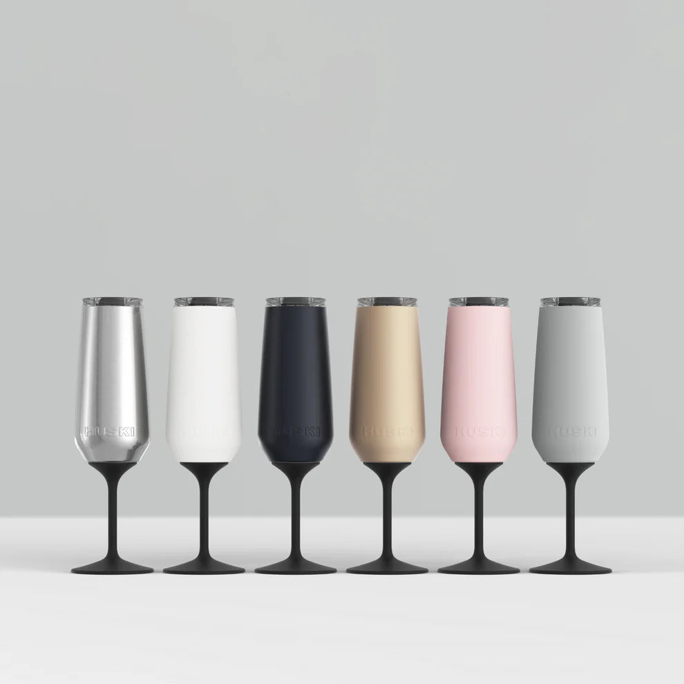 Huski Champagne Flute | Champagne available at The Honey Emporium