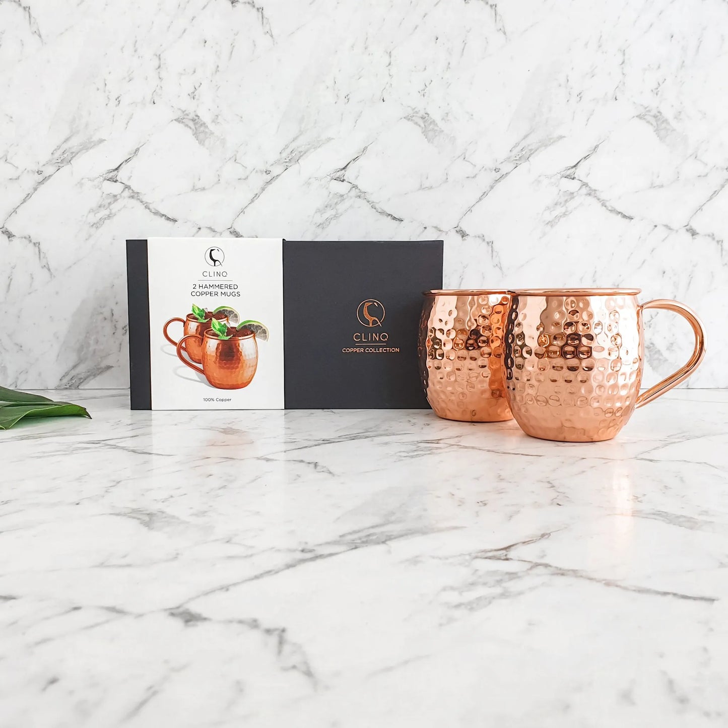 CLINQ Copper Mugs available at The Honey Emporium