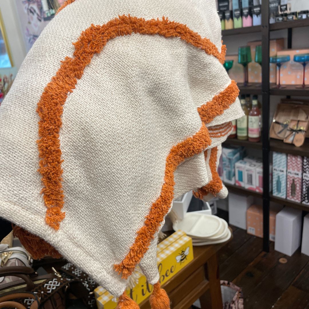 DWBH Coral Throw available at The Honey Emporium