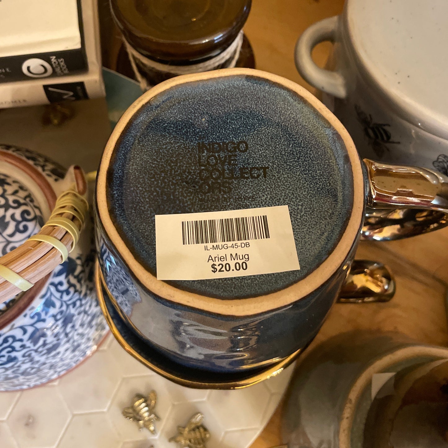 Husk Ariel Mug | French Blue available at The Honey Emporium