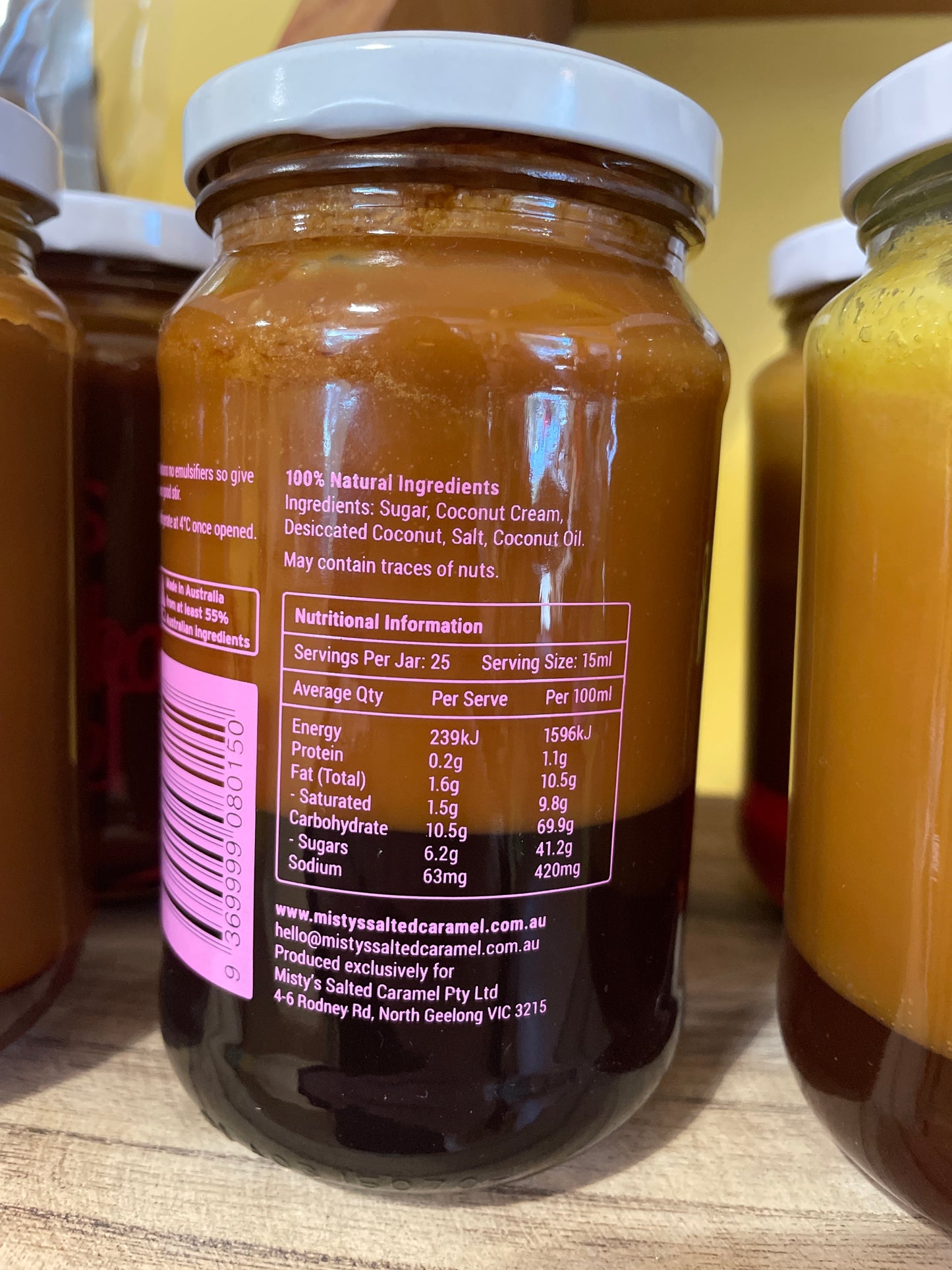 Misty's Vegan Coconut Salted Caramel