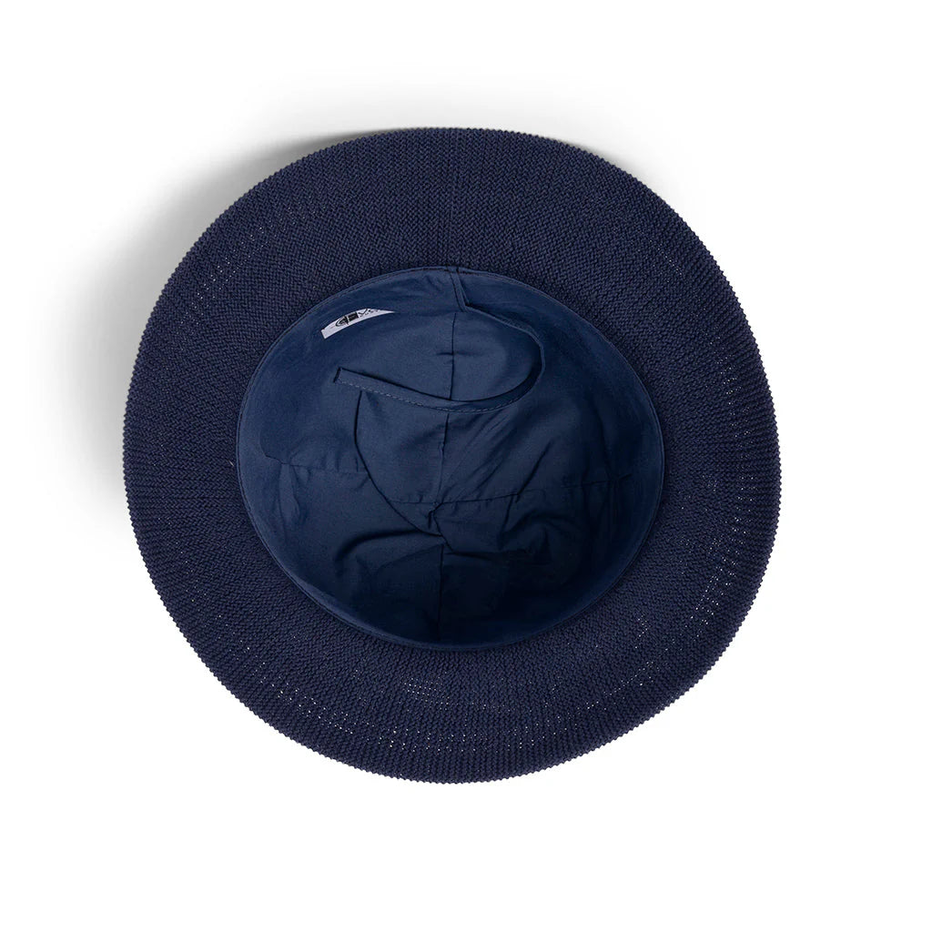 Lydia Cloche Hat | Navy available at The Honey Emporium