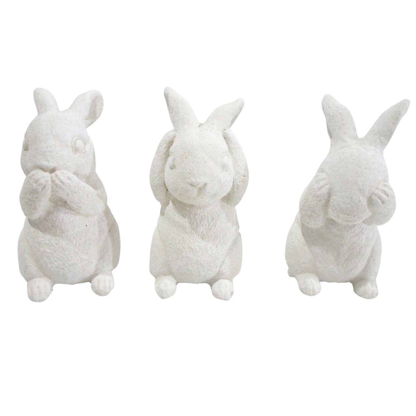 Emporium See No Evil Rabbits Sculpture Set