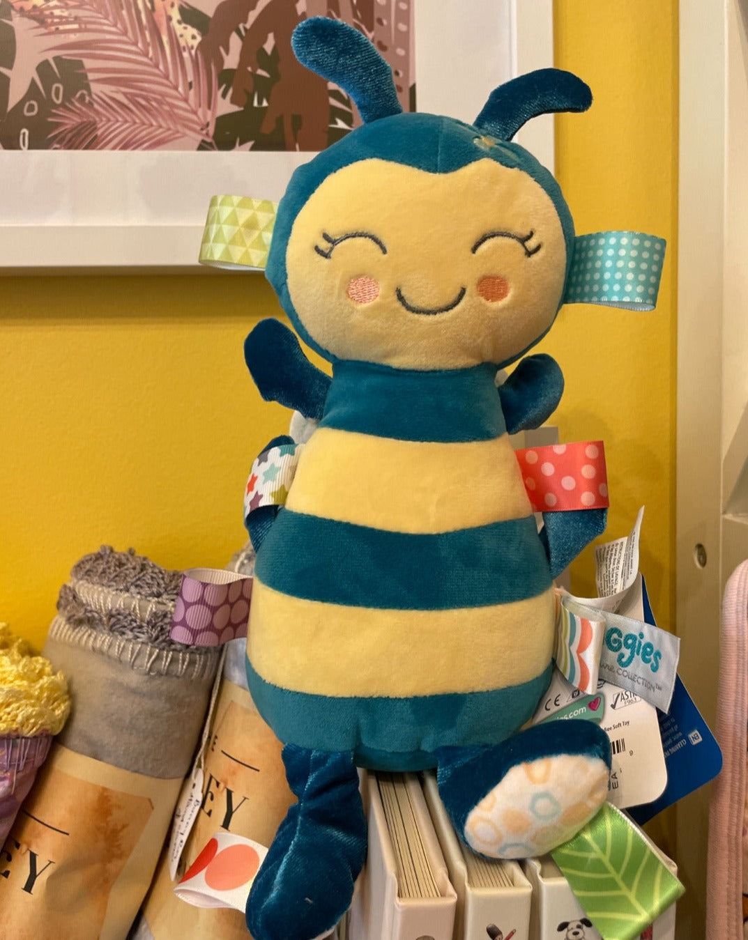 Mary Meyer Fuzzy Buzzy Bee available at The Honey Emporium