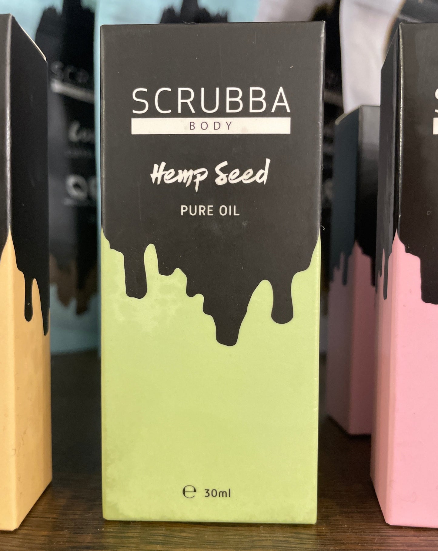 Scrubba Body Face Oil | Pure Hemp Seed Oil