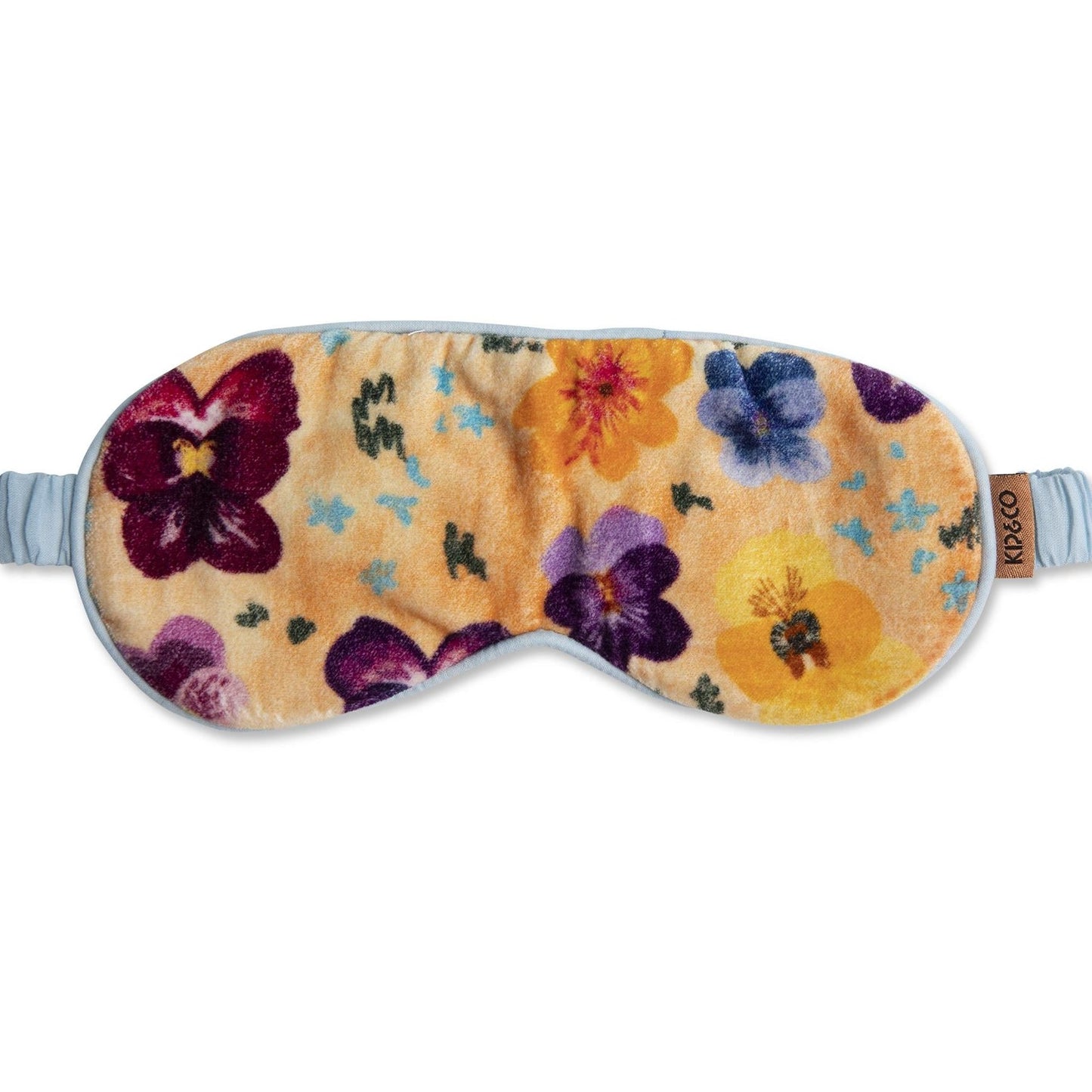 Kip&Co Velvet Eye Mask | Pansy available at The Honey Emporium