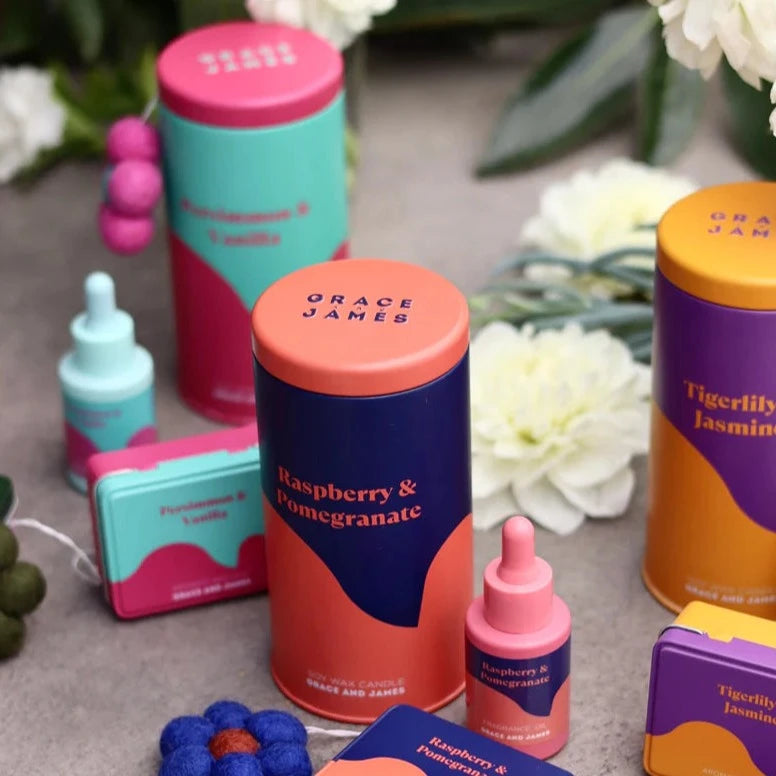 Grace & James Soy Wax Candle | Yuzu, Lime & Coconut available at The Honey Emporium