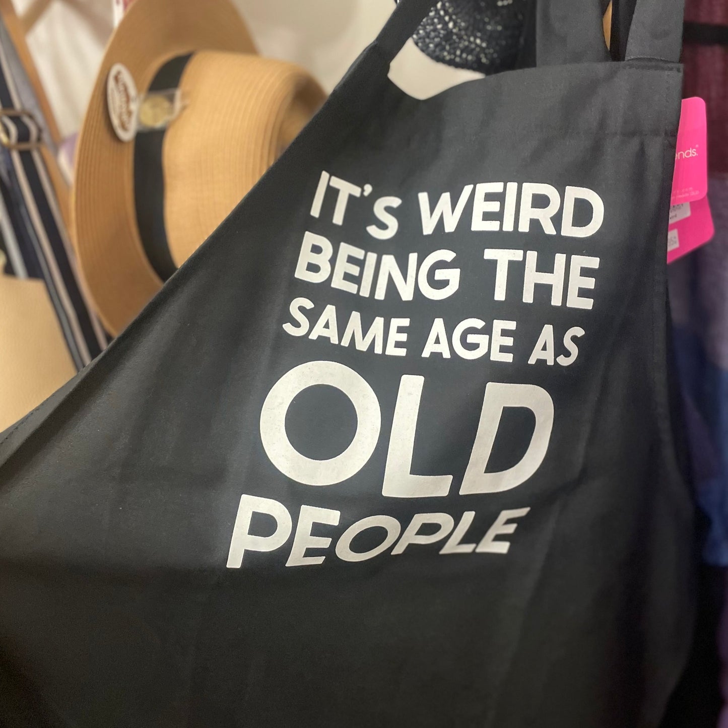 BBQ Apron | It's Weird Being the Same Age as Old People