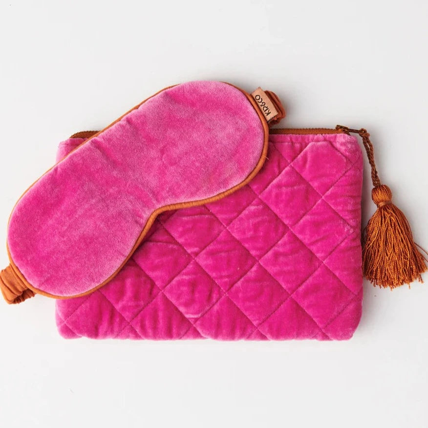 Kip&Co Velvet Eye Mask | Sweet Talker available at The Honey Emporium