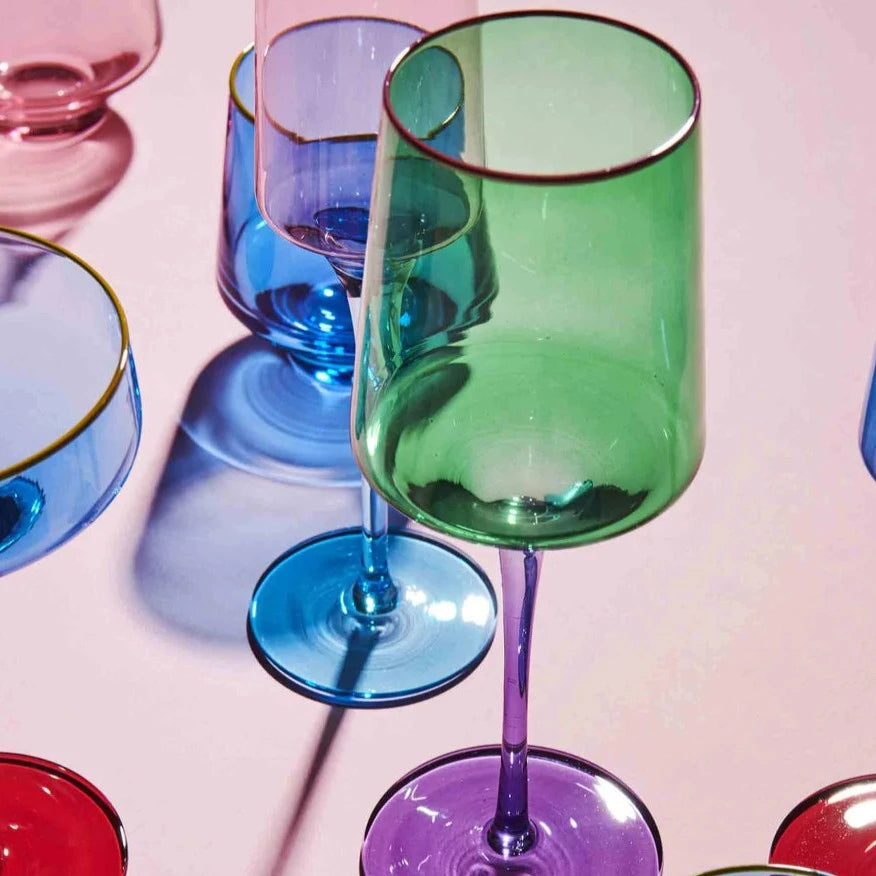 Kip&Co Vino Glass 2 Piece Set | Jaded available at The Honey Emporium