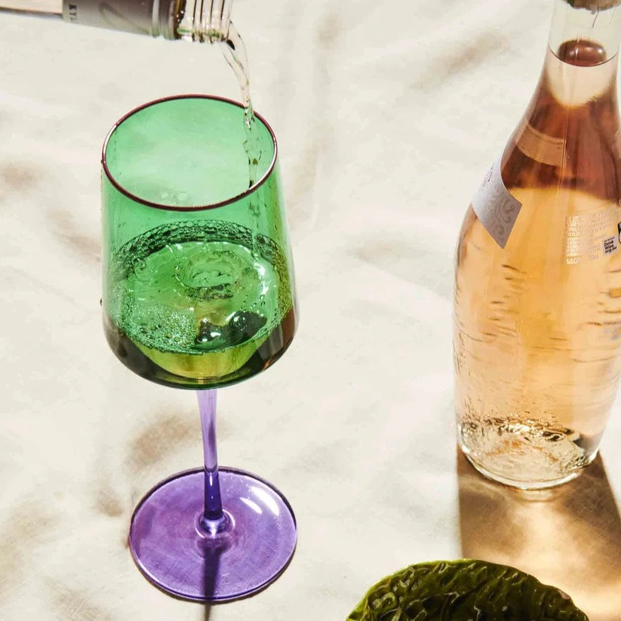 Kip&Co Vino Glass 2 Piece Set | Jaded available at The Honey Emporium