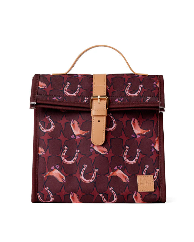 The Somewhere Co Ain't My First Rodeo Lunch Satchel
