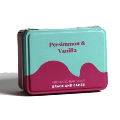Grace & James Soap Bar | Persimmon & Vanilla
