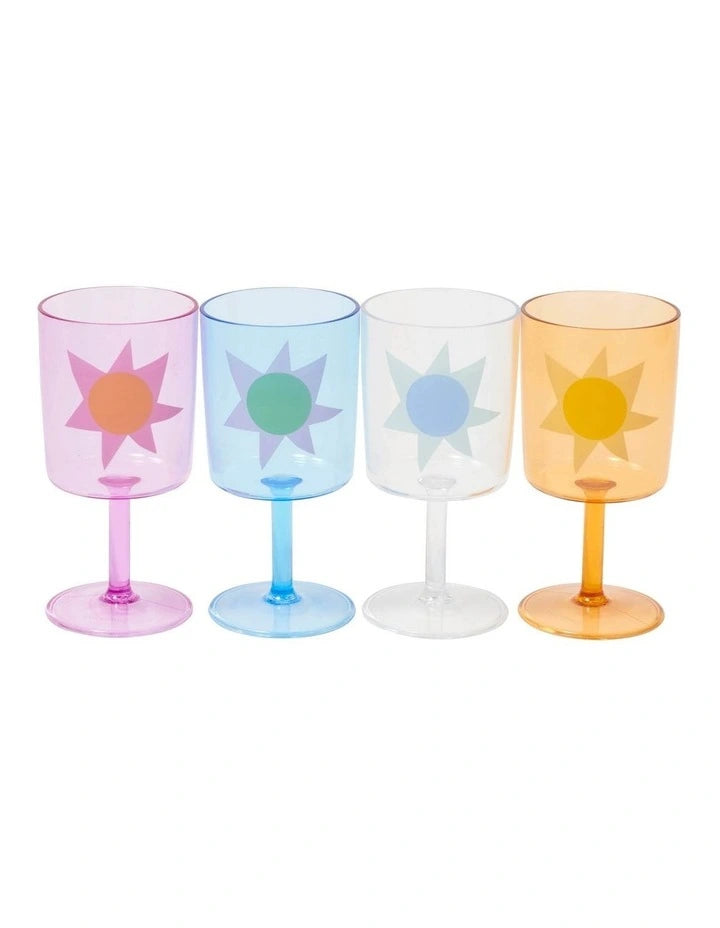Poolside Wine Glass | Utopia available at The Honey Emporium