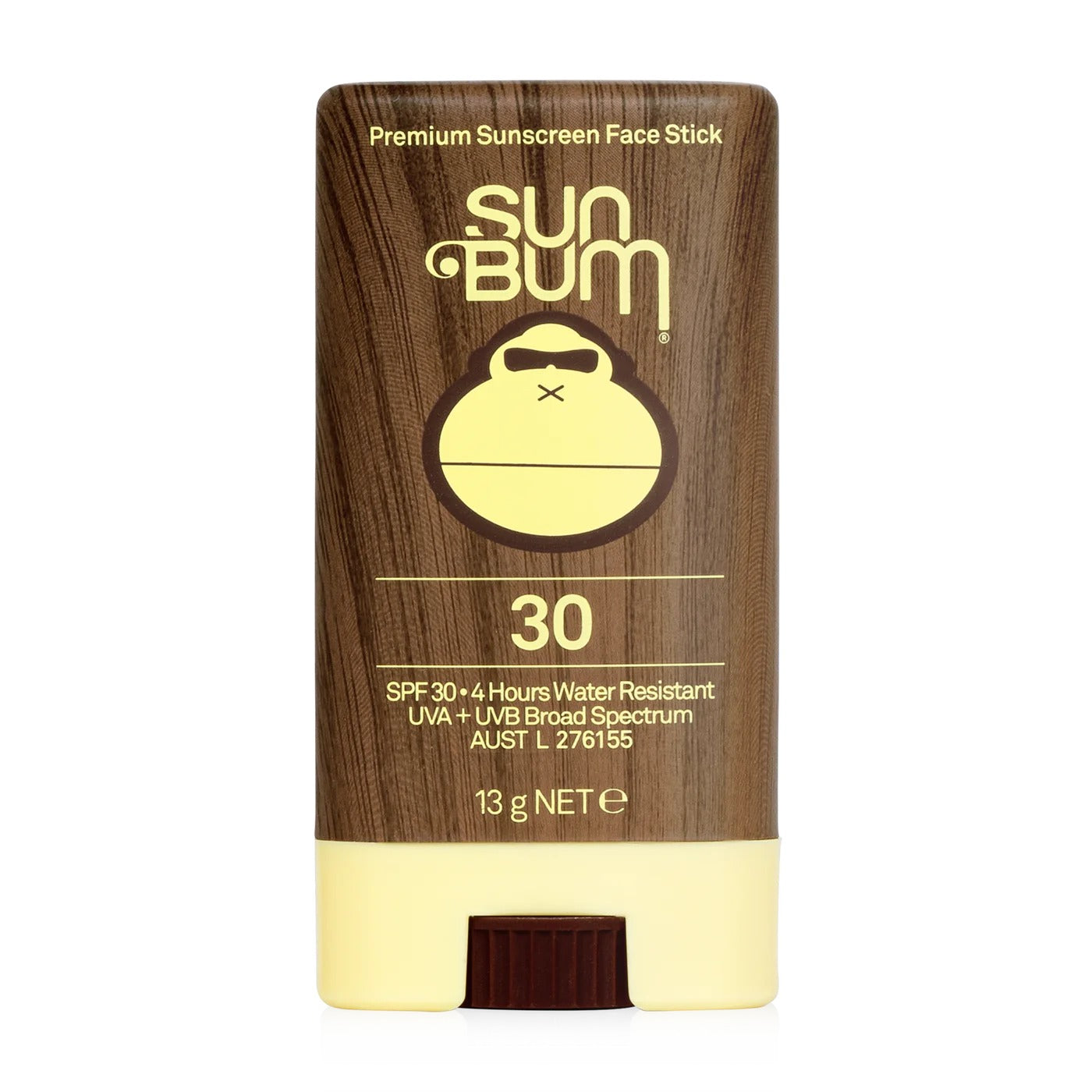 Sun Bum Premium Sunscreen Face Stick SPF 30 13g available at The Honey Emporium