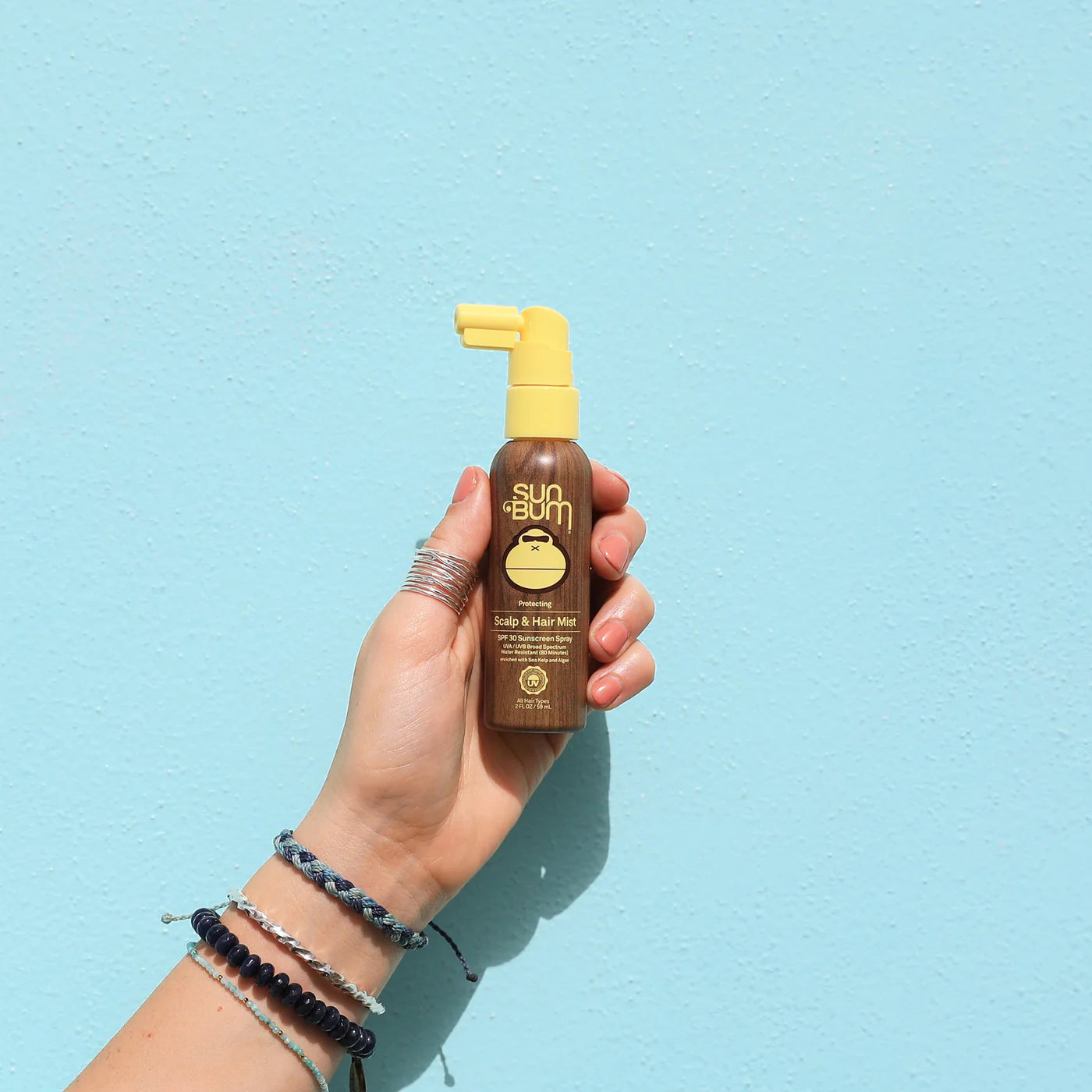 Sun Bum Protecting Scalp & Hair Mist SPF 30 Sunscreen Spray available at The Honey Emporium
