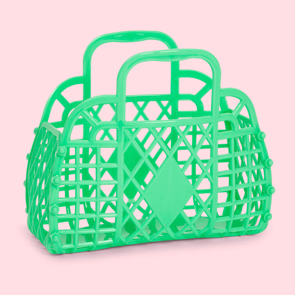 Sun Jellies | Mini Retro Bag Green available at The Honey Emporium