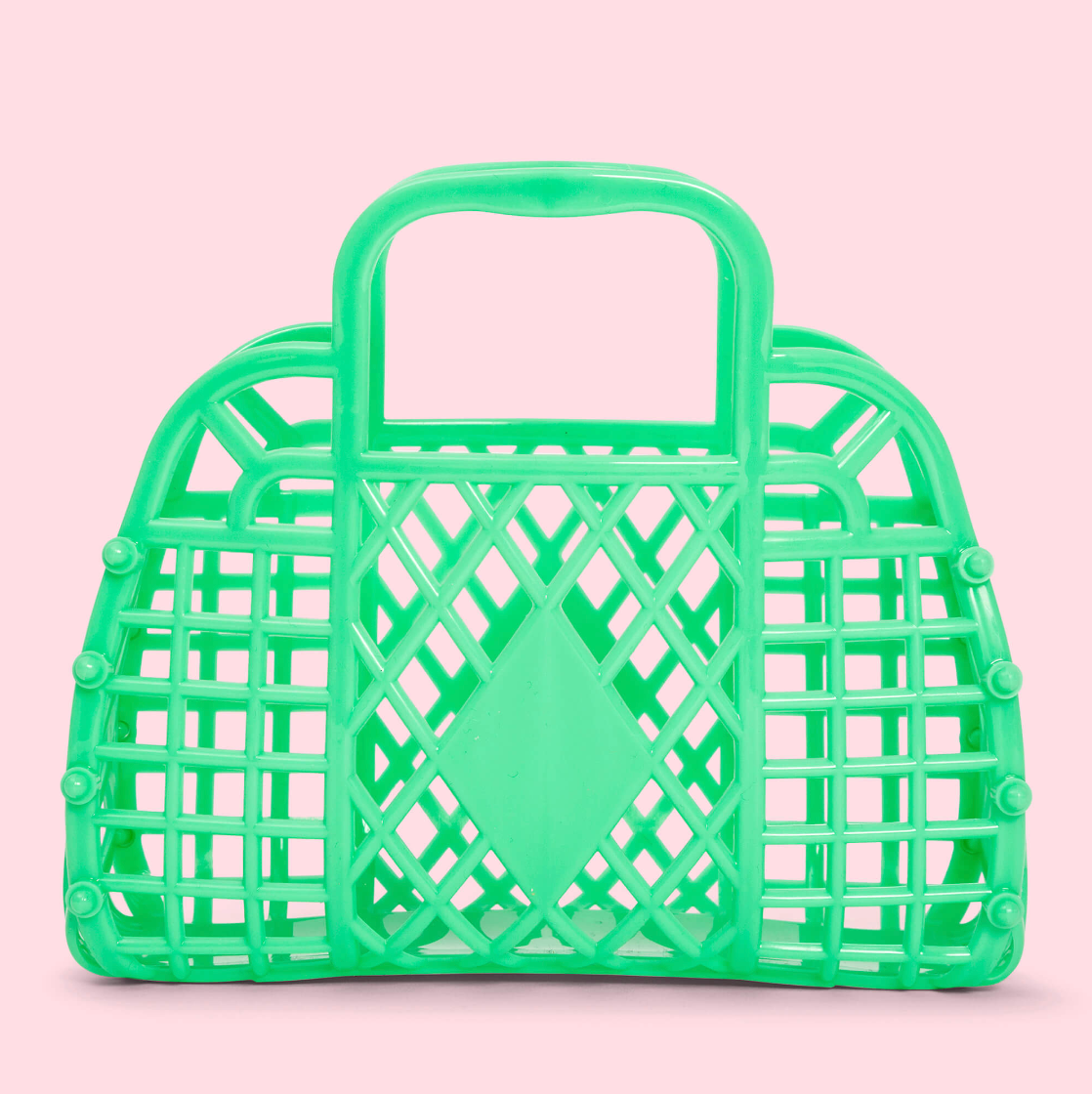 Sun Jellies | Mini Retro Bag Green available at The Honey Emporium