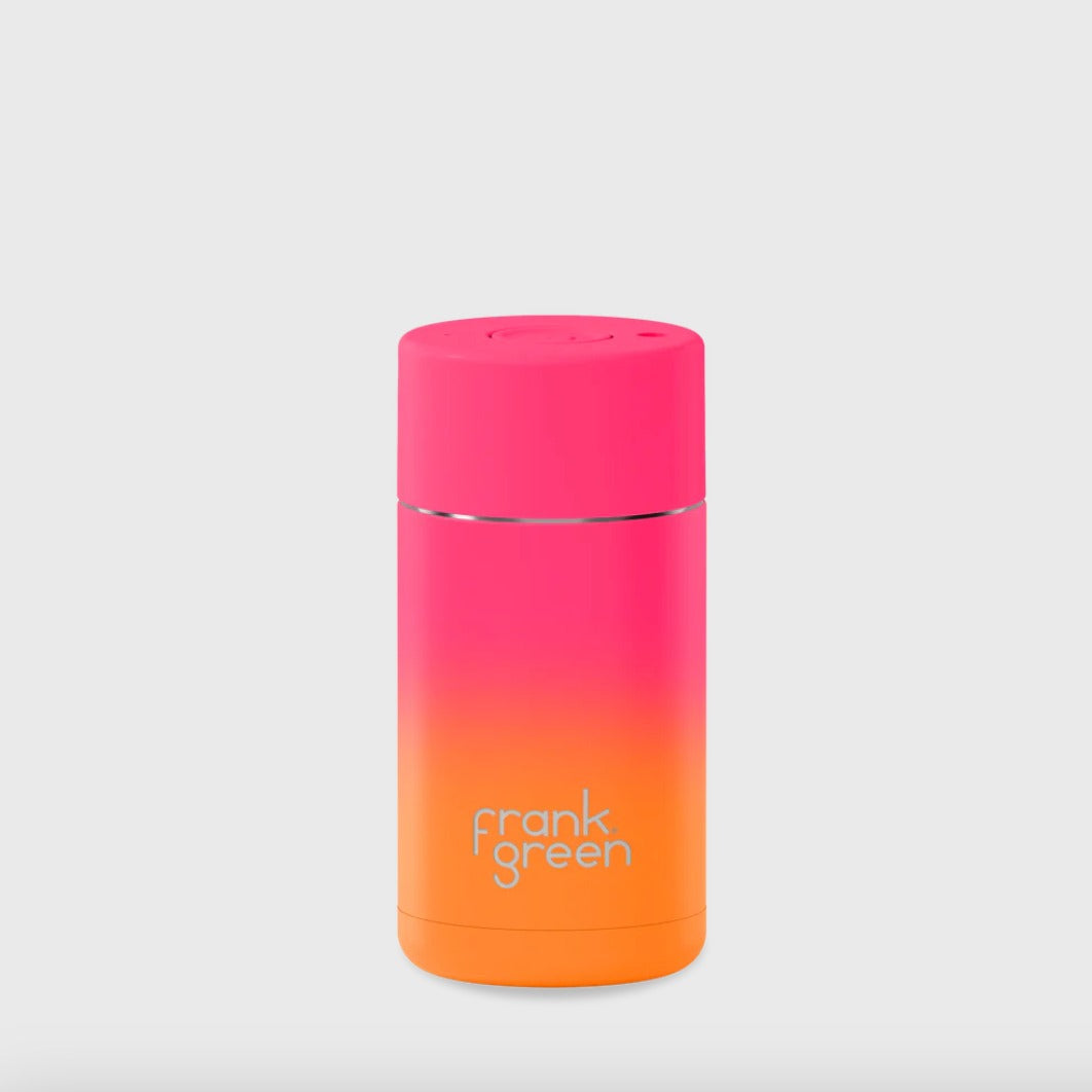 Frank Green Gradient Ceramic Reusable 355ml Reusable Cup Summer Sunset available at The Honey Emporium