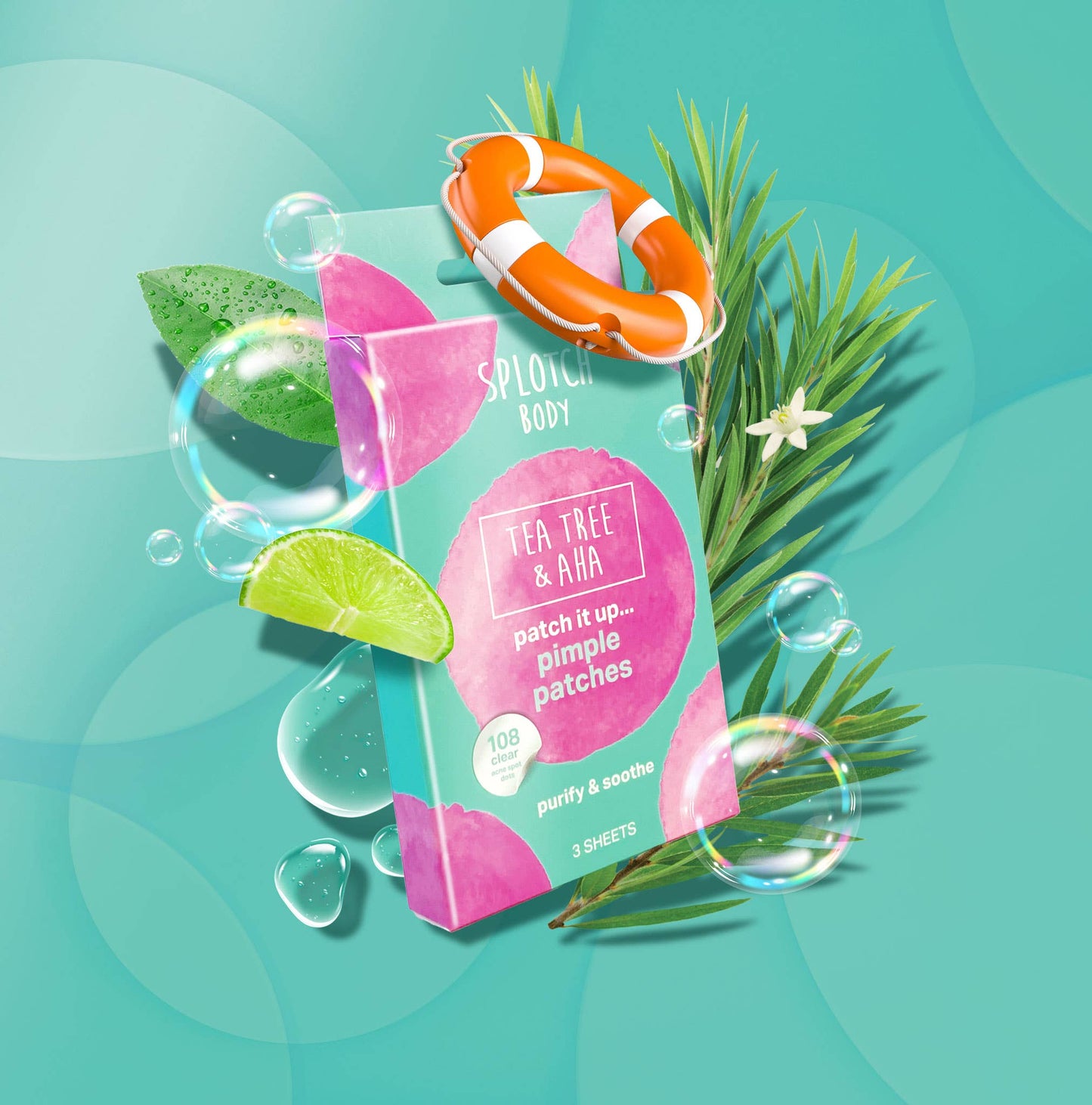 Lilly Pilly, Tea Tree & AHA Patch It Up...Pimple Patches