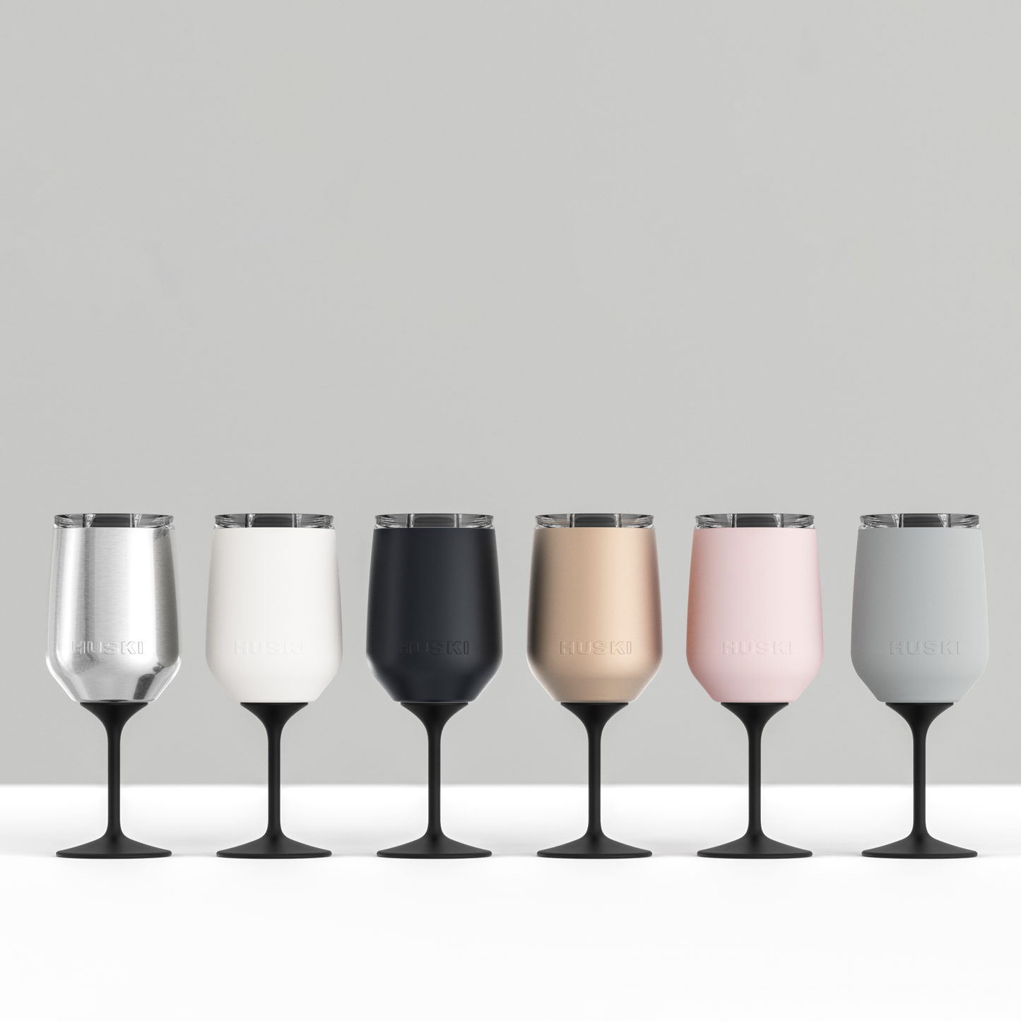 Huski Wine Tumbler 2.0 | Brushed Stainless available at The Honey Emporium