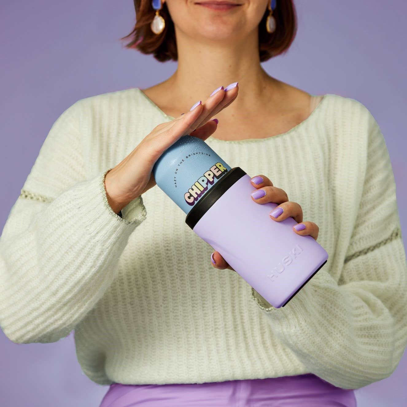 Huski Beer Cooler 2.0 | Lilac (Limited Release) available at The Honey Emporium