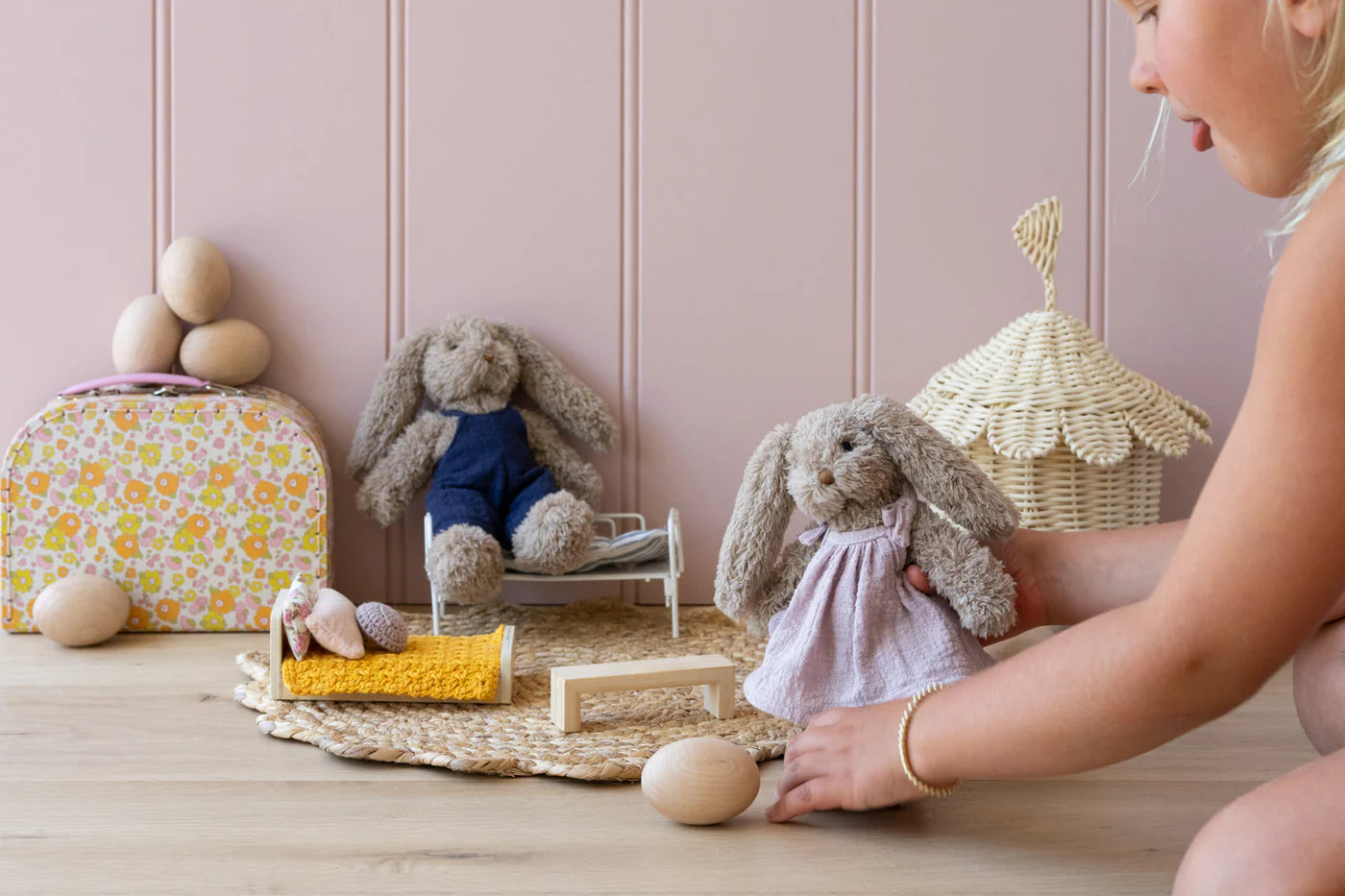 Nana Huchy Baby Honey Bunny Boy | Navy