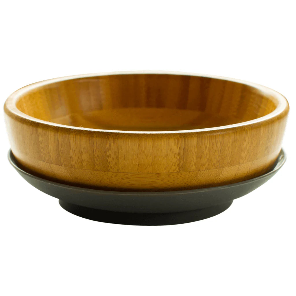 Emondo Kids Bamboo Bowl with Removable Suction available at The Honey Emporium